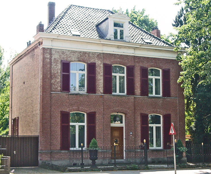 De villa van Boelaars in 2007 Tongelresestraat 18